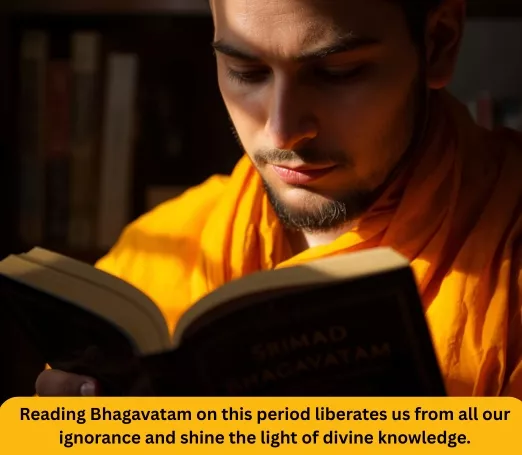Glories of reading Bhagavatam Purana.