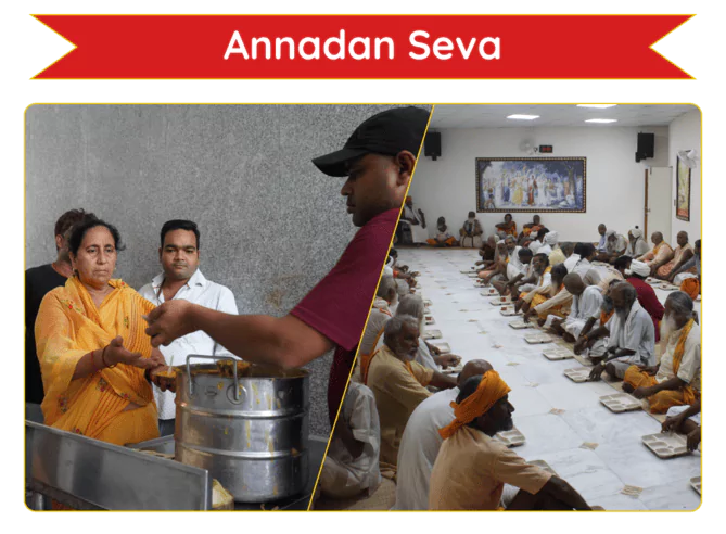 Feed the Sadhus & Pilgrims in Vrindavan