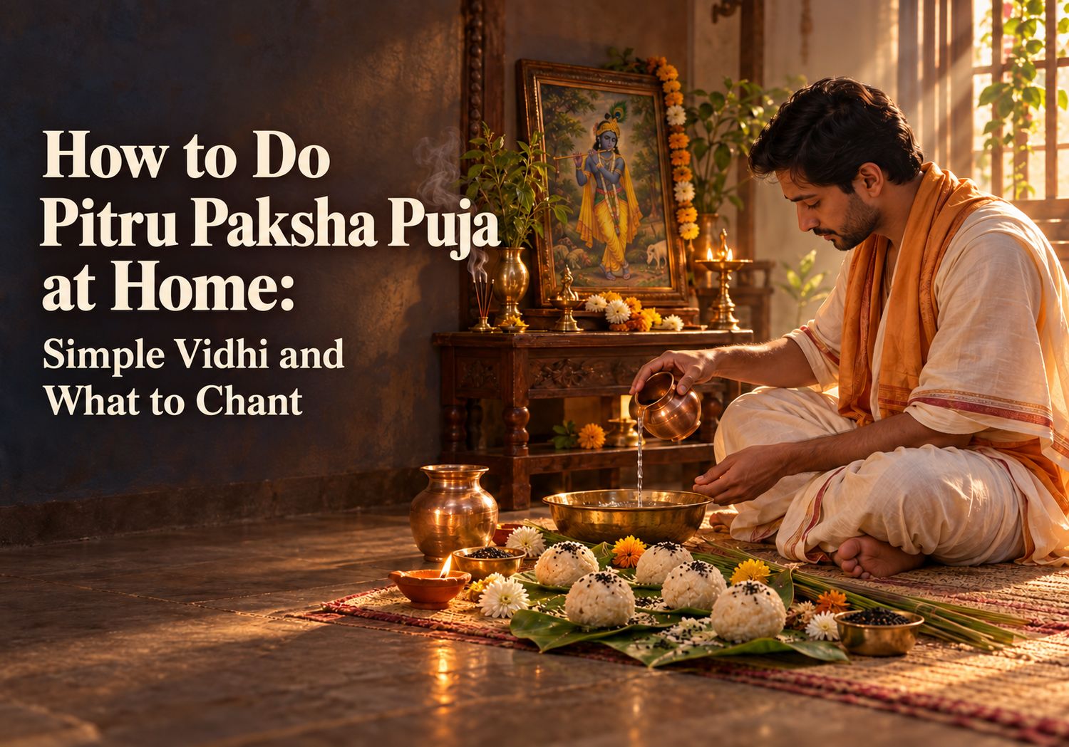 How to Do Pitru Paksha Puja at Home: Simple Vidhi and What to Chant